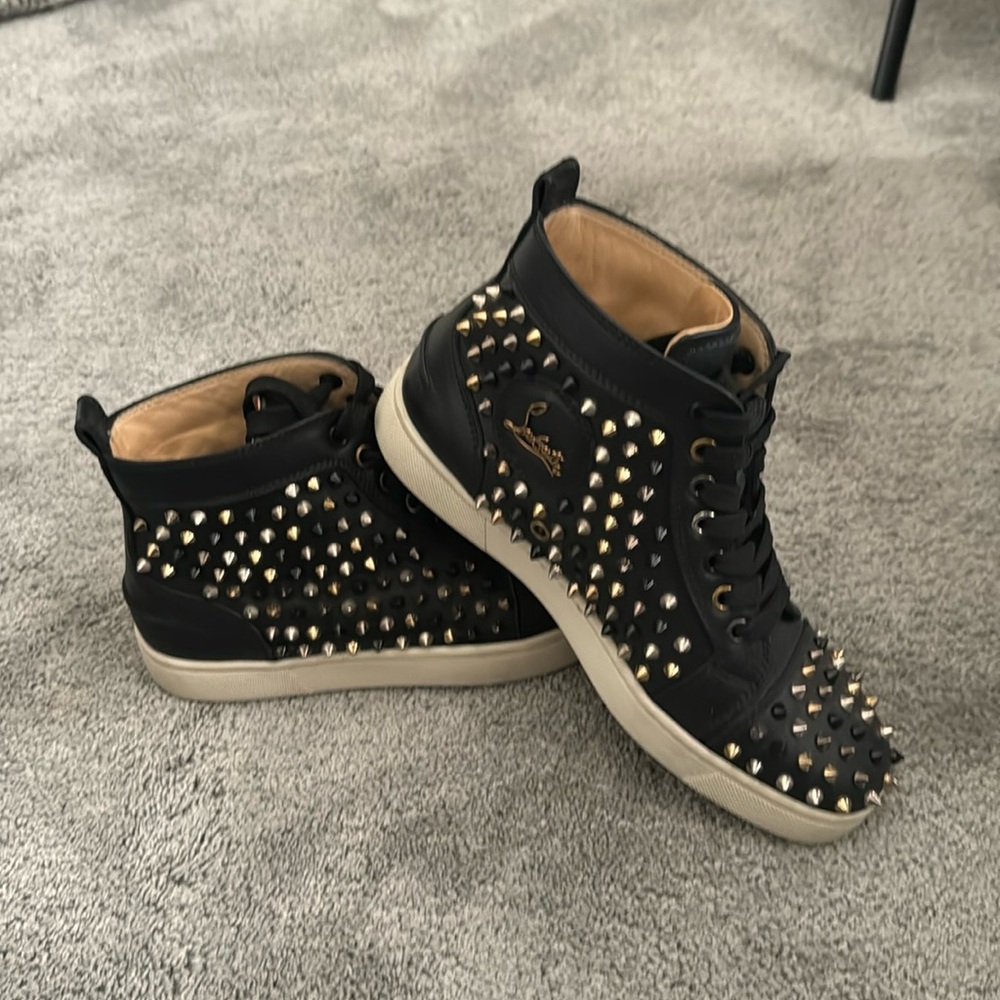 Christian Louboutin Women’s 37 Hightop Sneakers